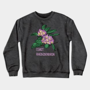 Coast Rhododendron Crewneck Sweatshirt